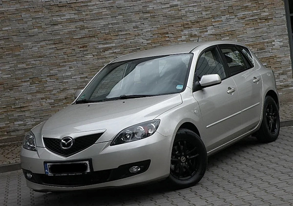 Mazda 3 cena 13800 przebieg: 144300, rok produkcji 2007 z Kępno małe 529